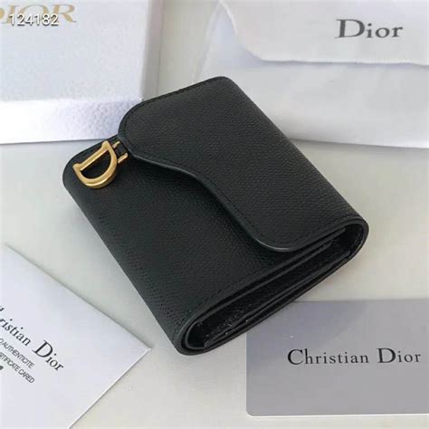 dior lady card holder|saddle flap card holder Dior.